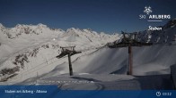 Archived image Webcam Stuben: Albona (Ski Arlberg) 02:00