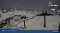 Archived image Webcam Stuben: Albona (Ski Arlberg) 02:00