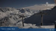 Archived image Webcam Stuben: Albona (Ski Arlberg) 00:00