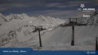 Archived image Webcam Stuben: Albona (Ski Arlberg) 04:00