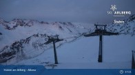 Archived image Webcam Stuben: Albona (Ski Arlberg) 16:00