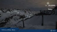 Archived image Webcam Stuben: Albona (Ski Arlberg) 04:00