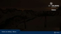 Archiv Foto Webcam Stuben - Albona (Ski Arlberg) 02:00