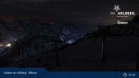 Archiv Foto Webcam Stuben - Albona (Ski Arlberg) 20:00