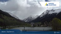 Archived image Webcam Sport center Klosters 12:00