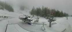 Archived image Webcam Brunnalm - View Top Station Chair Lift 07:00