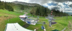 Archived image Webcam Brunnalm - View Top Station Chair Lift 09:00
