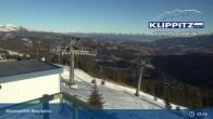 Archiv Foto Webcam Klippitztörl - Bärenwaldlift Bergstation 08:00