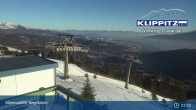 Archived image Webcam Klippitztörl - Bärenwaldlift Top Station 07:00