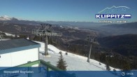 Archived image Webcam Klippitztörl - Bärenwaldlift Top Station 08:00