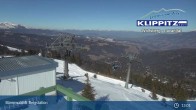 Archived image Webcam Klippitztörl - Bärenwaldlift Top Station 12:00