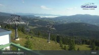 Archived image Webcam Klippitztörl - Bärenwaldlift Top Station 08:00
