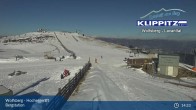 Archiv Foto Webcam Klippitztörl: Hocheggerlift Bergstation 13:00