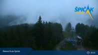 Archived image Webcam Špicák Železná Ruda Ski Resort 20:00