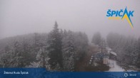 Archived image Webcam Špicák Železná Ruda Ski Resort 00:00