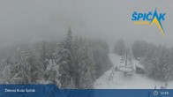 Archived image Webcam Špicák Železná Ruda Ski Resort 12:00