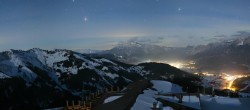 Archiv Foto Webcam Hochkönig: 360 Grad Panorama Aberg 03:00