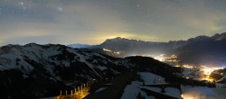 Archiv Foto Webcam Hochkönig: 360 Grad Panorama Aberg 23:00