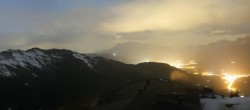 Archiv Foto Webcam Hochkönig: 360 Grad Panorama Aberg 23:00