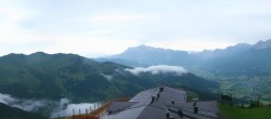 Archiv Foto Webcam Hochkönig: 360 Grad Panorama Aberg 19:00