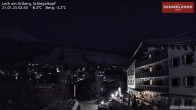 Archived image Webcam Hotel Schmelzhof at Lech 01:00