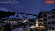 Archiv Foto Webcam Lech am Arlberg: Hotel Schmelzhof 05:00