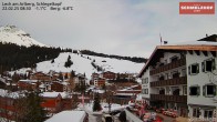 Archiv Foto Webcam Lech am Arlberg: Hotel Schmelzhof 07:00