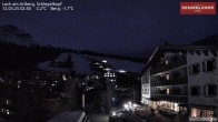 Archived image Webcam Hotel Schmelzhof at Lech 01:00