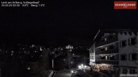 Archiv Foto Webcam Lech am Arlberg: Hotel Schmelzhof 01:00