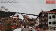 Archiv Foto Webcam Lech am Arlberg: Hotel Schmelzhof 06:00