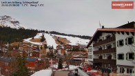 Archiv Foto Webcam Lech am Arlberg: Hotel Schmelzhof 07:00