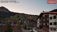 Archiv Foto Webcam Lech am Arlberg: Hotel Schmelzhof 19:00