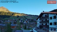 Archiv Foto Webcam Lech am Arlberg: Hotel Schmelzhof 06:00