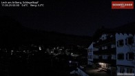 Archiv Foto Webcam Lech am Arlberg: Hotel Schmelzhof 01:00