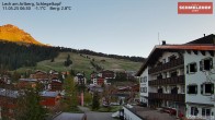 Archiv Foto Webcam Lech am Arlberg: Hotel Schmelzhof 05:00