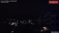 Archiv Foto Webcam Lech am Arlberg: Hotel Schmelzhof 23:00