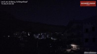 Archiv Foto Webcam Lech am Arlberg: Hotel Schmelzhof 01:00