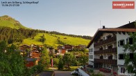 Archiv Foto Webcam Lech am Arlberg: Hotel Schmelzhof 06:00