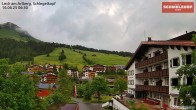 Archived image Webcam Hotel Schmelzhof at Lech 05:00