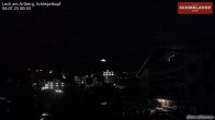 Archiv Foto Webcam Lech am Arlberg: Hotel Schmelzhof 23:00