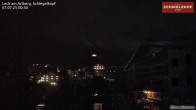 Archiv Foto Webcam Lech am Arlberg: Hotel Schmelzhof 23:00