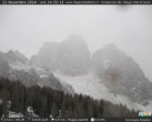 Archived image Webcam mountain restaurant Rifugio Città di Fiume 13:00