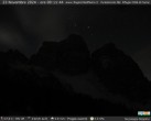 Archiv Foto Webcam Rifugio Città di Fiume 23:00