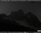 Archiv Foto Webcam Rifugio Città di Fiume 01:00