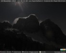 Archiv Foto Webcam Rifugio Città di Fiume 03:00