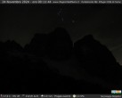 Archiv Foto Webcam Rifugio Città di Fiume 23:00