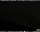 Archived image Webcam mountain restaurant Rifugio Città di Fiume 23:00