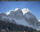 Archived image Webcam mountain restaurant Rifugio Città di Fiume 09:00