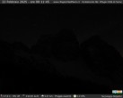 Archiv Foto Webcam Rifugio Città di Fiume 23:00