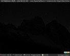 Archiv Foto Webcam Rifugio Città di Fiume 03:00